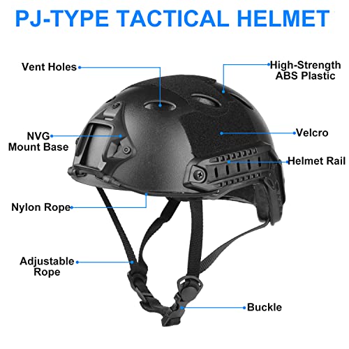 Vpzenar HEL-23-001 Airsoft Helmet And Mask thumb #2