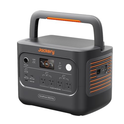 Jackery HomePower 2000 Plus v2 Power Station, 2048Wh, 2400W AC Output | LFP Battery, Expandable to 12kWh, Essential Home Backup for Outages, Emergencies & RV (Solar Panel Optional)