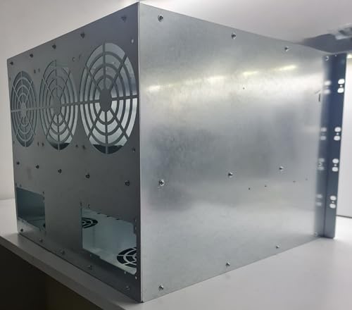 Rack 19 pouces 8U pour IA et crypto acceptant 2 alims ATX et 6 GPU - 4