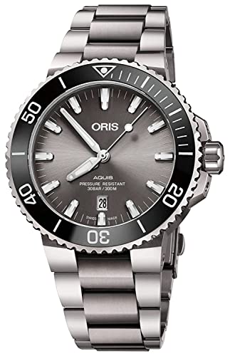 ORIS Automatico,Selitta Werk Oris Aquis Titanium Data