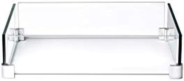 Napoleon GPFSE-WNDSCRN Square Muskoka, Victorian and Hamptons Patio Fire Table Windscreen, Clear