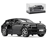 OANMYJJO Collectibles Exquisite Car Model 1:32 Rolls-Royce Cullinan Die Cast Metal Model Cars,Pull Back Toy Cars with Light and Sound,Cars Toys Gifts for Age 3+ Year Old Boys（Black）