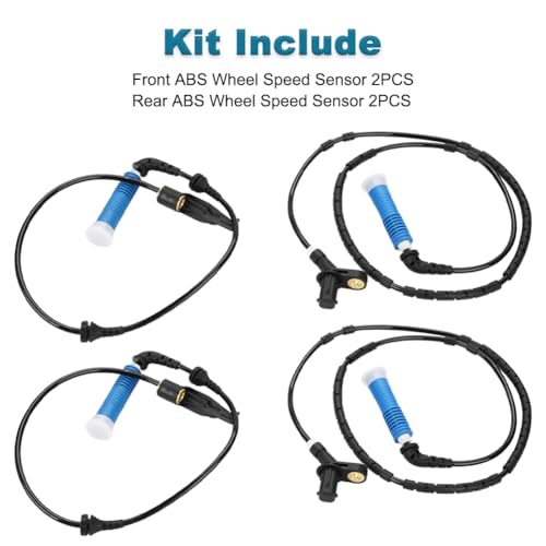 Front Rear ABS Wheel Speed Sensor Replace 34526752681 34526752682 ALS436 by Jovbex - Used condition - Image 7