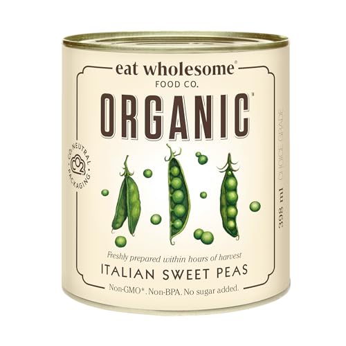 Eat Wholesome Food Co. Organic Italian Sweet Peas, 398 ml