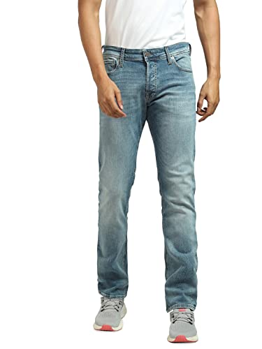 Image of Jack & Jones Men's Slim Fit Jeans | Low Rise | Jeans for Men