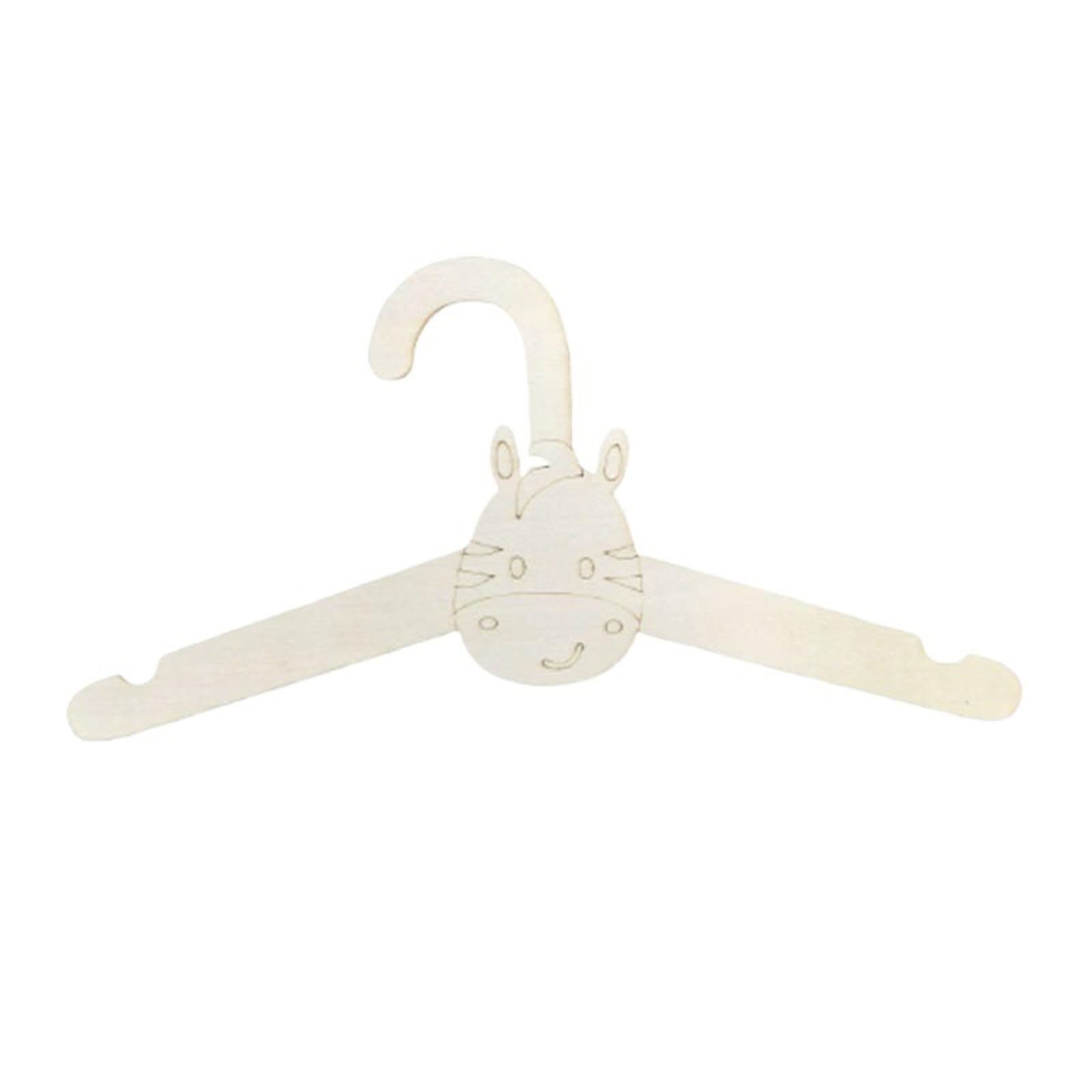 5pcs Wooden Hangers Creative Animal Support Poles Coat hanger