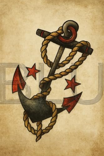 Sailor Jerry The Anchor Print