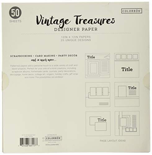 El Mejor Listado de Papel decorativo los preferidos por los clientes. 26 Papel decorativo marca Colorbok (2)