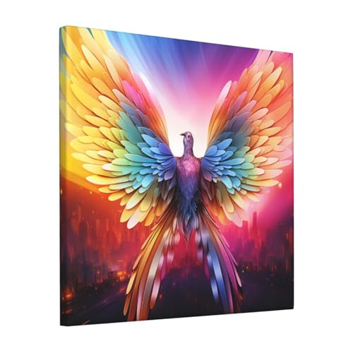 Poster coloré sur toile pour decoration murale de bureau