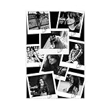 CSESTCGN Poster autographe de Camila Cabello sur toile - D�coration murale pour salon, chambre � coucher - 50 x 75 cm