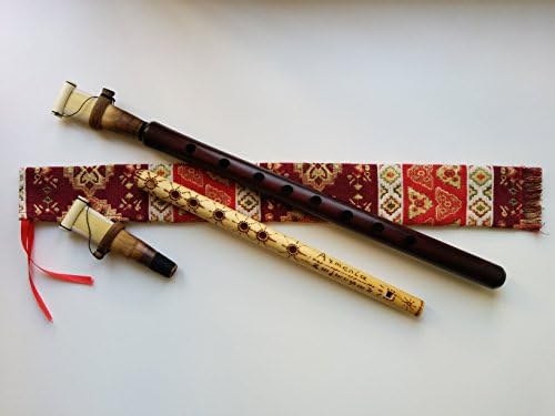 Armenian DUDUK PRO Musical Instrument from Apricot Wood, 2 Reeds, National Case, Playing Instruction, Free Gift - Kamesh Flute