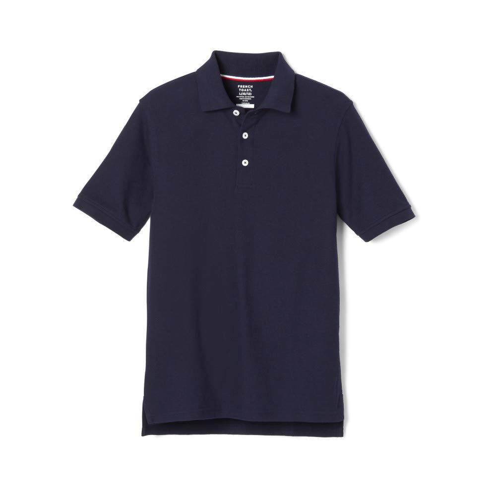 French Toast Big Boys' Short Sleeve Pique Polo