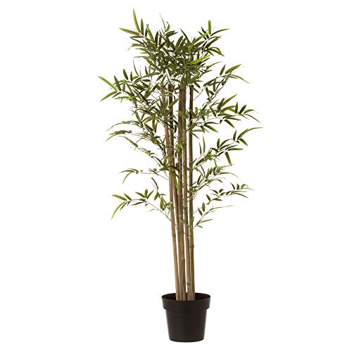 Planta Artificial Verde bambú y poliéster de 120 cm - LOLAhome