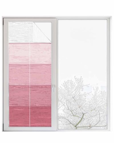 Vinilo decorativo para ventana privacidad rosa ombré 29.5x78.7 in miniatura 7