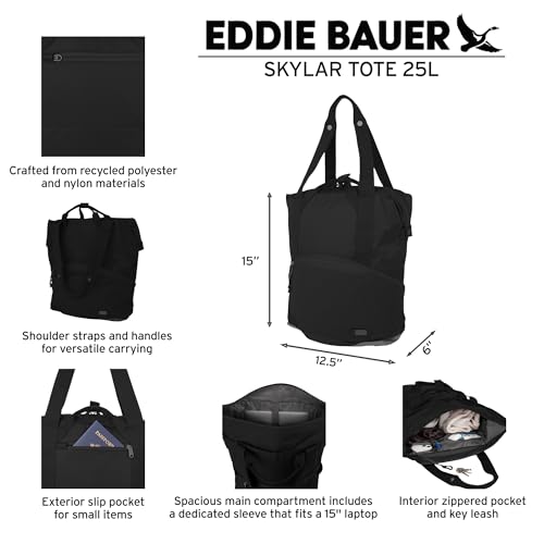 Eddie Bauer Skylar Bolsa de mano 25L convertible para portátil 2