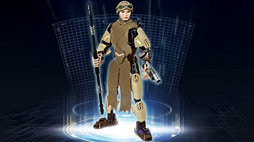 Star Wars Buildable Figures 75113 - Rey, 7-14 Anni - Lego - Immagine 1