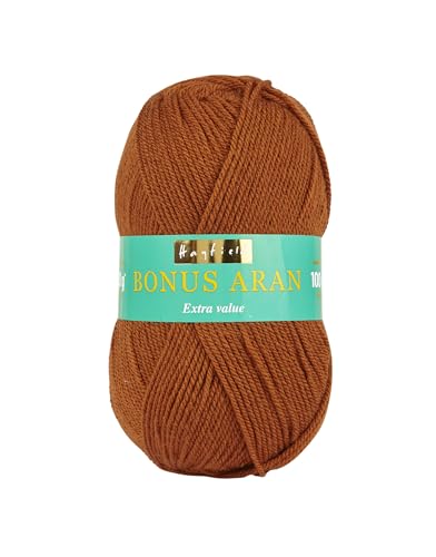 Sirdar Hayfield Bonus Aran, filato color nocciola (567), 100 g