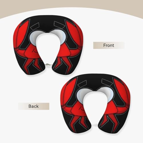 Almohada espuma viscoelástica U para cuello de viaje miniatura 3