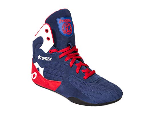 Otomix Women's Stingray Escape Bodybuilding Lifting Mma & Wrestling Shoes Red/White/Blue 6 #TOP21