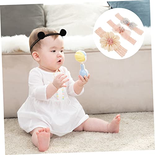 Totority 3 Pçs Faixa De Bebê Arcos De Bebê Faixa De Cabeça Fotografia Faixa De Cabeça De Bebê Menina