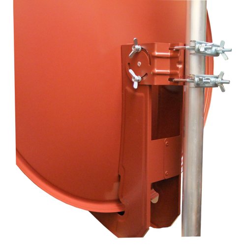 Parabola Gibertini SE Da 100 Cm In Alluminio Color Antracite – Con Supporto Per Feed In Zinco Pressofuso Da 40 Mm