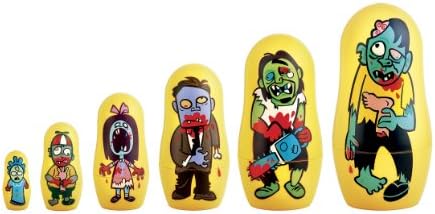 Matryoshka Madness Nightmare-Zombie Nesting Doll