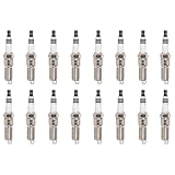 ENA Set of 16 Spark Plug Compatible with Dodge Chevrolet GMC Buick Jeep Chrysler Cadillac Saturn