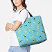 MZERSE Women's Fashion Travel Tote Bag, Large Capacity Lightweight Reusable Grocery Shoulder Bag Cute Banana for Beach Shopping Work