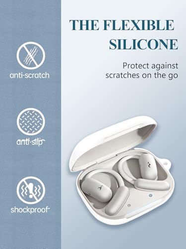 Coque écouteurs Soundcore AeroFit 2 protection silicone résistant aux chocs - 6