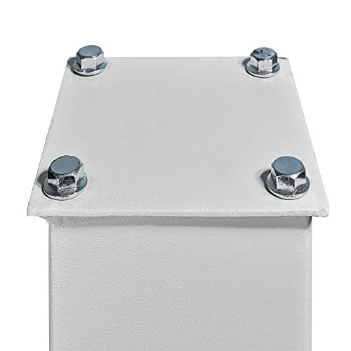 Mail Boss 7122, White In-Ground Mounting Post, 43 X 4 X 4 Inches, For Use With Mailbox #TOP4