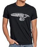 Moderna camiseta para caballero con impresión original