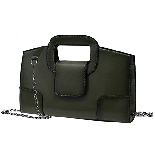 Image of ZLMBAGUS Women Vintage Flap Tote Top Handle Satchel Handbags PU Leather Clutch Purse Shoulder Bag