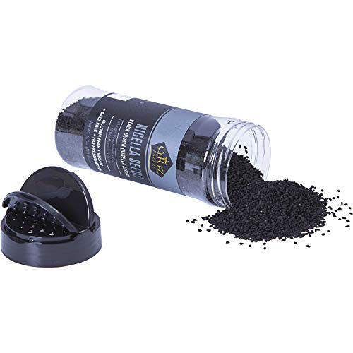 Cerez Pazari Nigella Seeds, Black Cumin Seeds (Nigella Sativa) 6.7 Oz Premium Grade,%100 Natural, Freshly Packed, Non-Gmo, Gluten Free, No Preservatives #TOP1