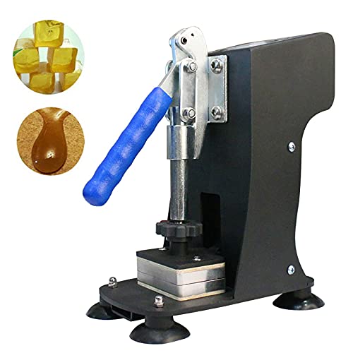 Mini Manual Heat Press Machine, Rosin Press Machine 2"x3" Dual Heat Plates Solventless Oil Extraction Machine & Timer Smart Digital Control Panel