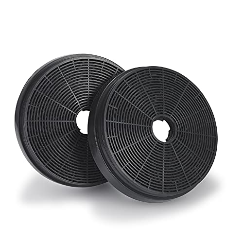 Supremery - Lot de 2 filtres à charbon de rechange - Convient pour hottes aspirantes Ciarra CBCF003, CBCS6102, CBCS4820, CBCS9301, CBCBCB6736, etc Cover