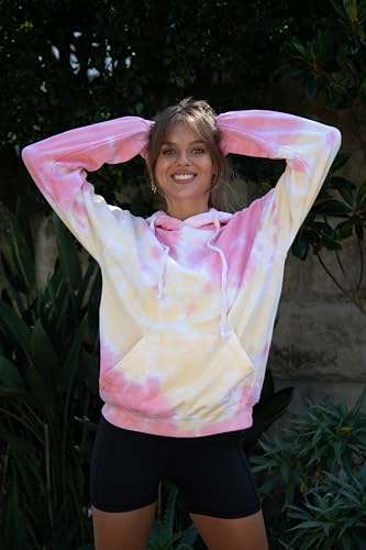 Image of Colortone Tie Dye Pullover Hoodies for Women and Men - Classic Fit Sweatshirts