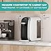 SimPure Y7P-BW UV Countertop Reverse Osmosis Water Filter, NSF/ANSI 58 Certified, 5 Stage RO Water Filtration System, Water Purifier for Home, 4: 1 Pure to Drain, BPA Free (No Installation Required)