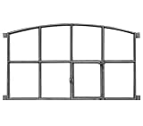 Fenster zum Öffnen Klappfenster Stallfenster Eisenfenster Eisen 74cm Antik-Stil
