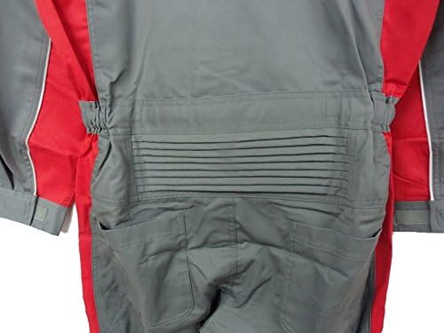 BR-5500 Long Sleeve Mechanical Suit 92.Gray x Red Large