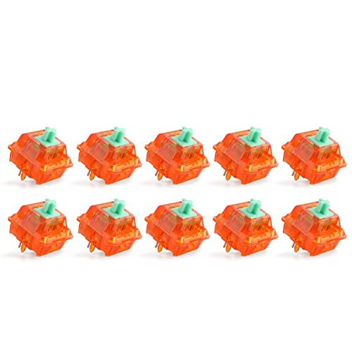 LPkeybd EQUALZ Tangerine V2 Switch, 5Pin Linear Pre-Lubed...