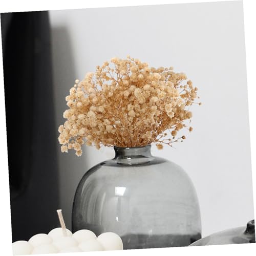 Bouquet de flores secas gypsophila mini decorativo miniatura 6