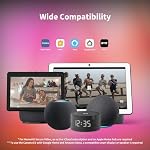 Aqara 2K Caméra de sécurité intérieure E1, Pan & Tilt, HomeKit Vidéo sécurisée Caméra intérieure, Audio bidirectionnel, Vision nocturne, Suivi des personnes, Wi-Fi 6, Prise en charge de Cam enfichable HomeKit, Alexa et IFTTT