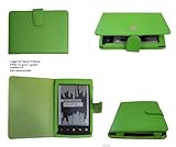 Tasche für Sony PRS-T2 von Spartechnik - bestes Case Hülle Etui Tasche für Sony E-Book Reader Elektronisches Buch PRS T2- grün Apfelgrün