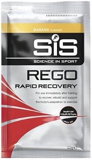 Science in Sport REGO Rapid Recovery Banana 50g (Pack of 18 )