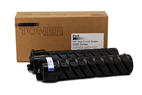Toner Kit pour Kip 3000 Z050970010 neuf compatible en lot de 2 cartouches noires
