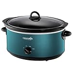 Crockpot Manual 7-Quart Slow Cooker Turquoise