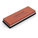 Proster Piedra de Afilar Cuchillos Piedra Afiladora Doble Cara Grit Afilador Piedra 3000/8000 Combinación Afiladeros Cuchillo con Base Antideslizante para Cuchillo de Cocina Herramienta de Cocina