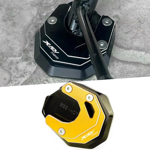 FOR XADV750 X-ADV750 2021-2024オートバイサイドスタンドパッドプレートキックスタンドエンラージャーサポートエクステンション