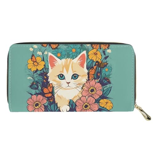 Mumeson Boho Style Women Travel Wallet Long Coin Purse Clutch Cell Phone Case2