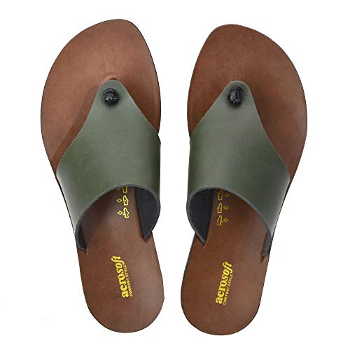 Image of Aerosoft Flat Sandals For Women - Walking Summer Vacation Essentials Ladies Flip Flops - Comfortable Sandals For Women - Casual Outdoor Fashion Dressy Non Slip Footwear